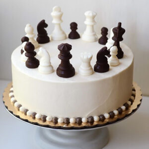 Chess Theme Cake 09