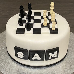Chess Theme Cake 10
