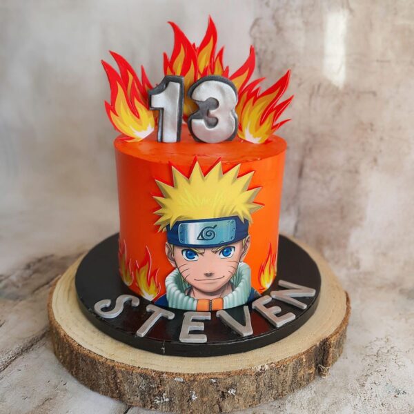 Dragon Ball (Naruto) Theme Cake 02