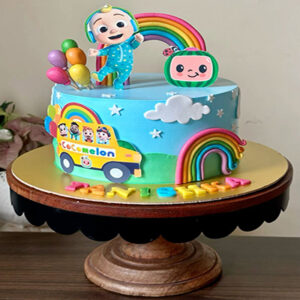 Cocomelon Theme Cake 08