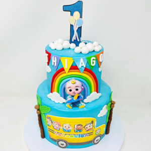 Cocomelon theme cake 20