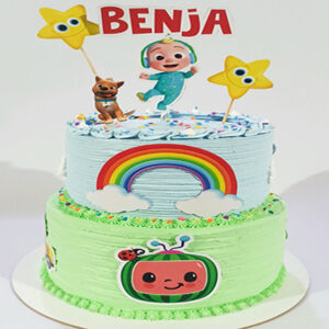 Cocomelon theme cake 21