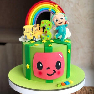 Cocomelon theme cake 23