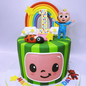 Cocomelon theme cake 22