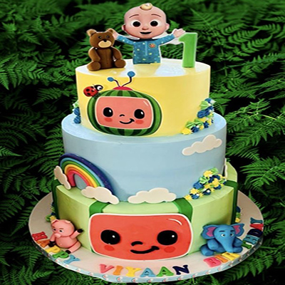 Cocomelon theme cake 24