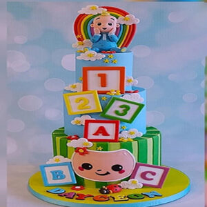 Cocomelon theme cake 25