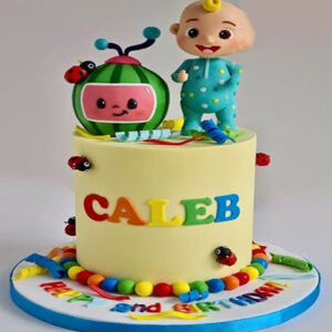 Cocomelon theme cake 09