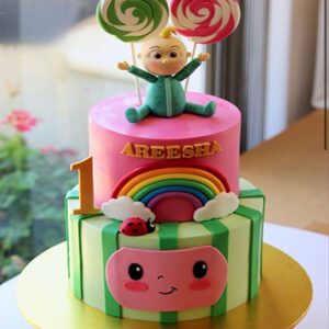 Cocomelon theme cake 12