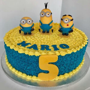 Minion Theme Cake 06