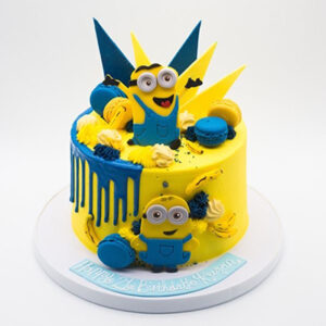 Minion Theme Cake 08