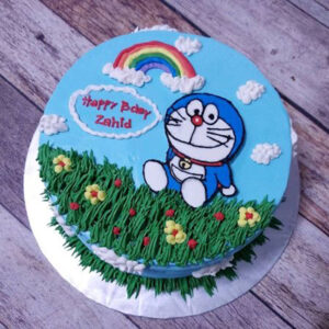 Doremon Theme Cake 10