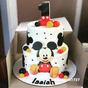 Mickey Mouse Theme Cake 17