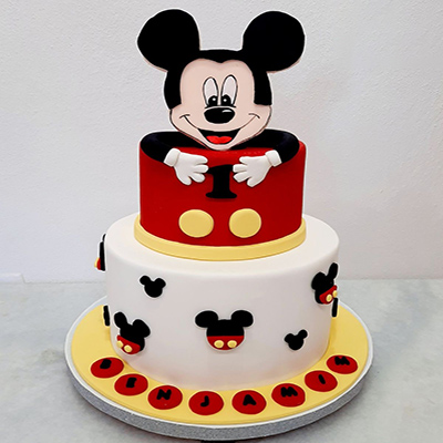 Mickey Mouse Theme Cake 19