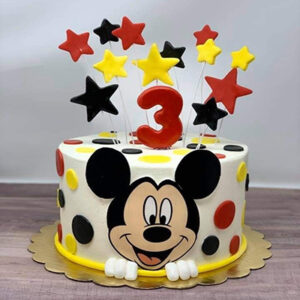 Mickey Mouse Theme Cake 16