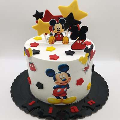 Mickey Mouse Theme Cake 15