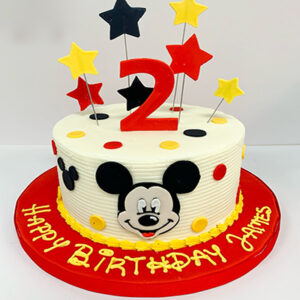 Mickey Mouse Theme Cake 14