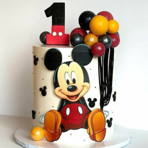 Mickey Mouse Theme Cake 11