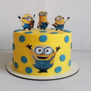 Minion Theme Cake 07