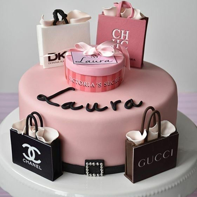 Born To Shop Cake 04