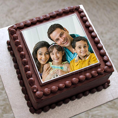 Edible Photo Theme Cake 07