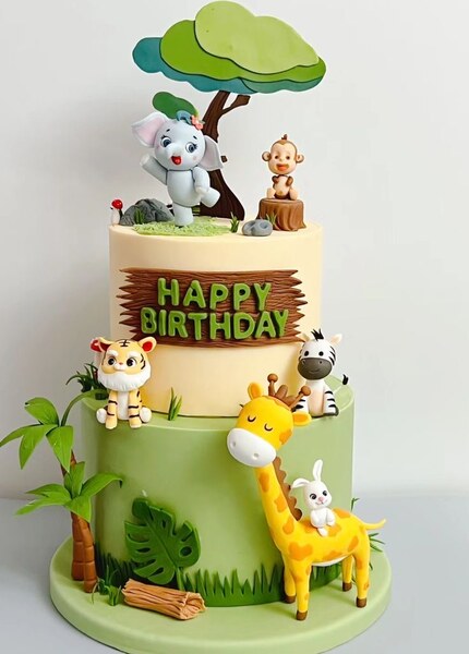 Animal-theme cake 34