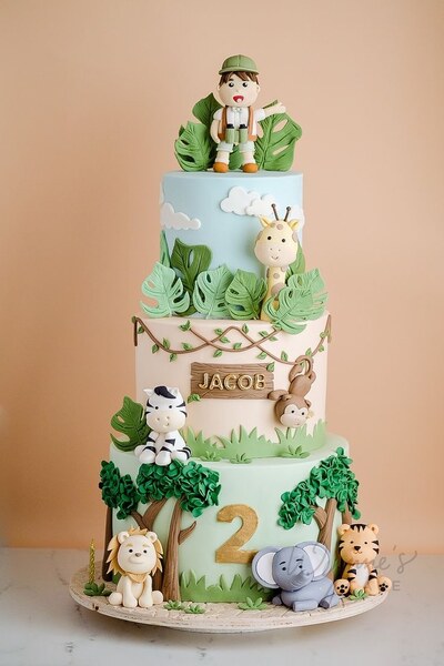 Animal-theme cake 46