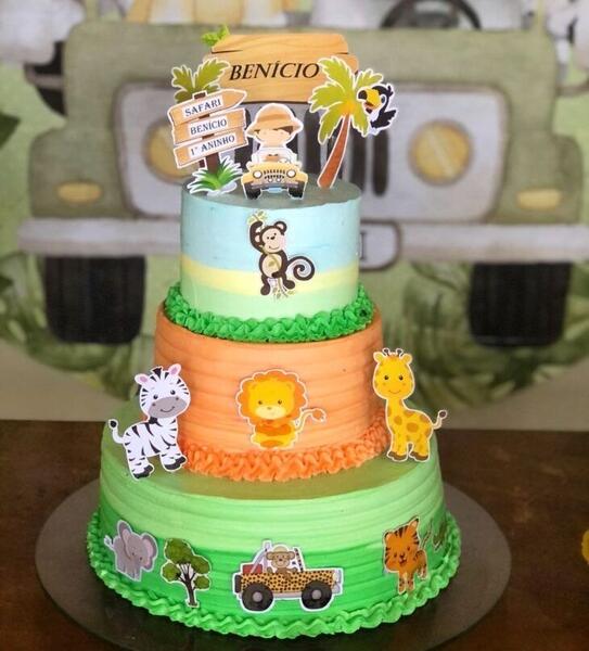Animal-theme cake 48