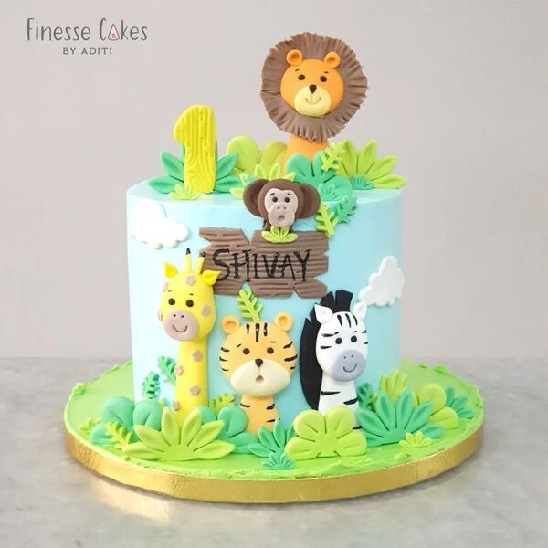 Animal-theme cake 26