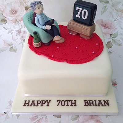 Retirement Theme Cake 11