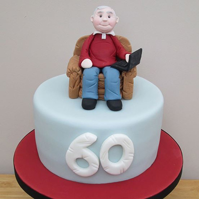 Retirement Theme Cake 14