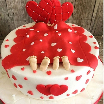 Bachelor Theme cake 01