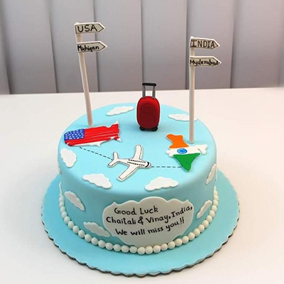 Farewell Theme cake 17