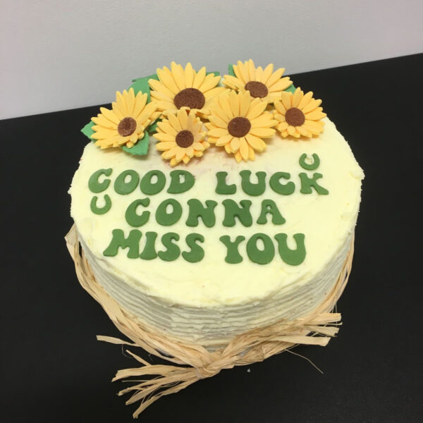 Farewell Theme cake 06