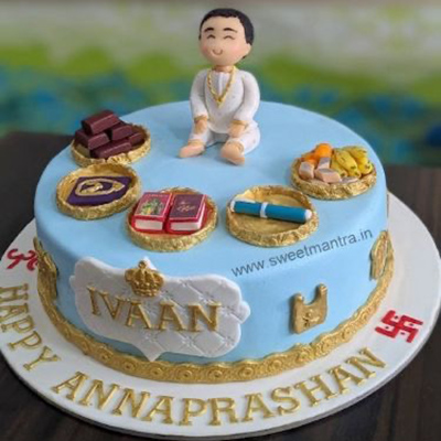 Annprashan Theme cake 11