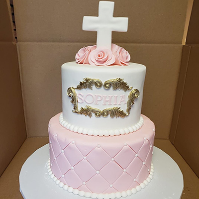 Baptism Theme cake 10