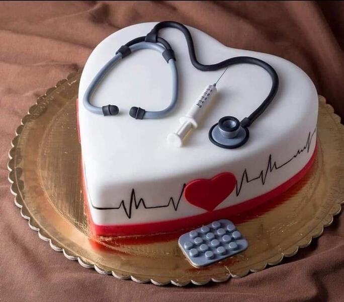 Doctor Theme Cake 06