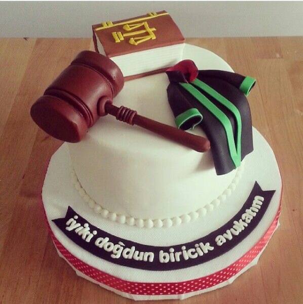 Lawyer Theme cake 1