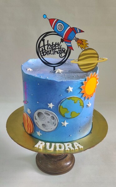 Astronaut (Space)Theme Cake 07