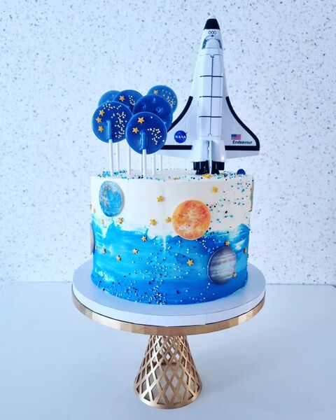 Astronaut (Space)Theme Cake 06