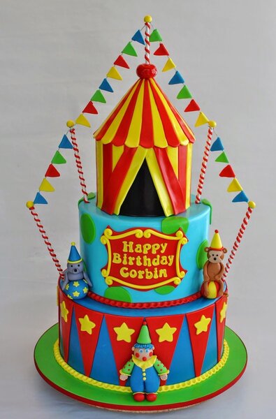Carniwal theme cake 4