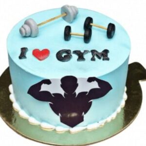 Gym theme cake 3