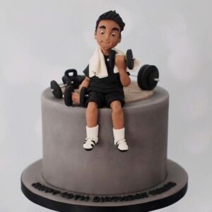 Gym theme cake 19