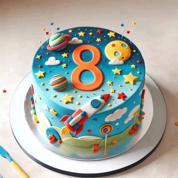 Astronaut (Space)Theme Cake 23