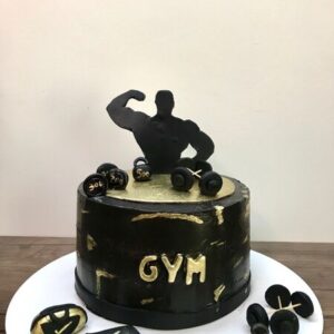 Gym theme cake 26