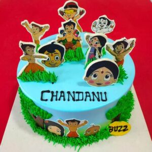 Chota Bheem cake 3