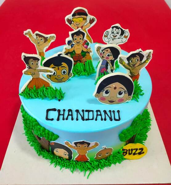 Chota Bheem cake 3