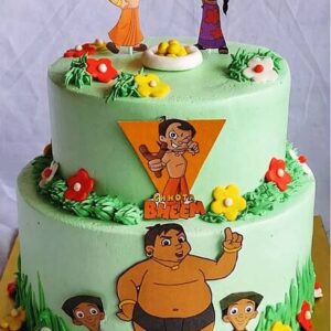 Chota Bheem cake 9