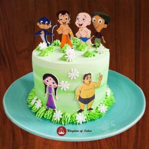 Chota Bheem cake 4