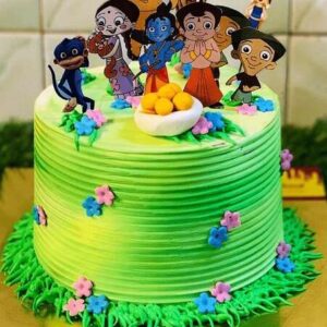 Chota Bheem cake 5