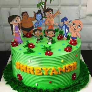 Chota Bheem cake 7